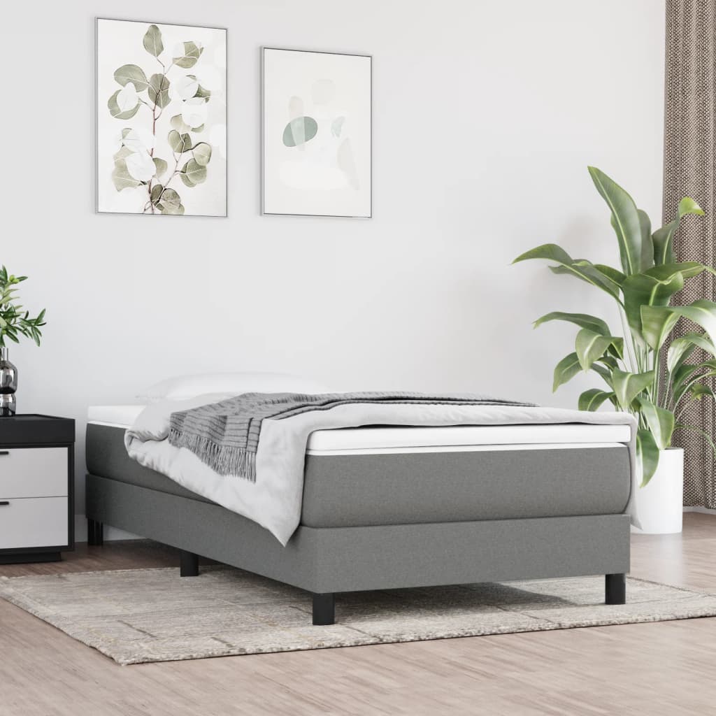 Springmadras Med Pocketfjedre 80X200X20 Cm Stof