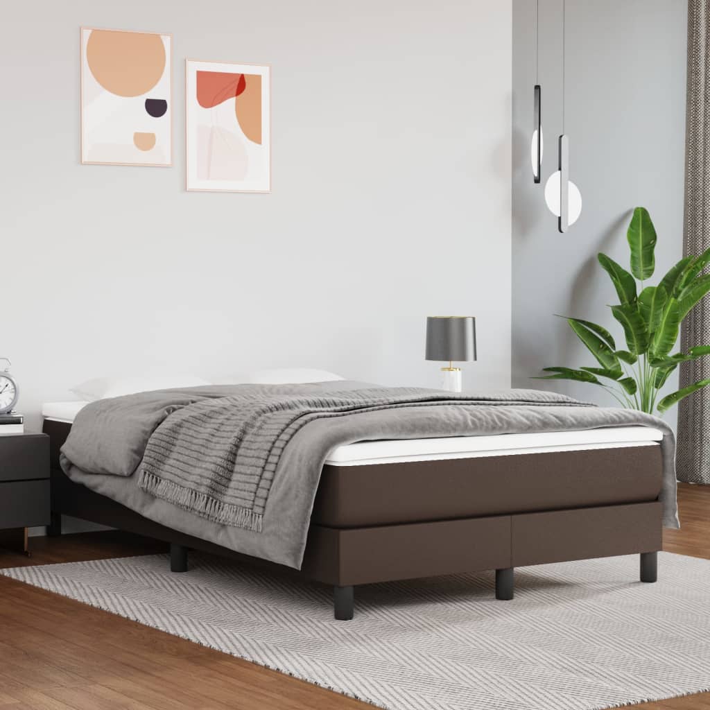 Springmadras Med Pocketfjedre 80X200X20 Cm Kunstlæder