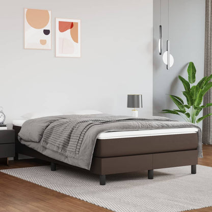 Springmadras Med Pocketfjedre 80X200X20 Cm Kunstlæder