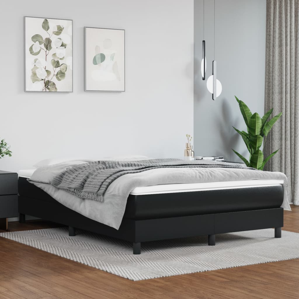 Springmadras Med Pocketfjedre 80X200X20 Cm Kunstlæder