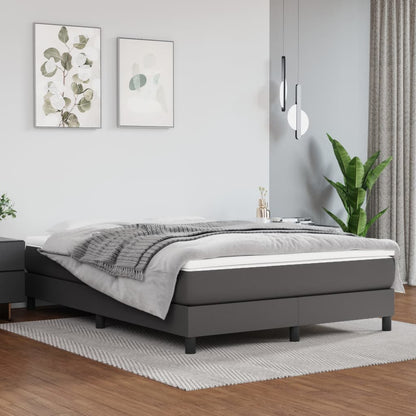 Springmadras Med Pocketfjedre 80X200X20 Cm Kunstlæder