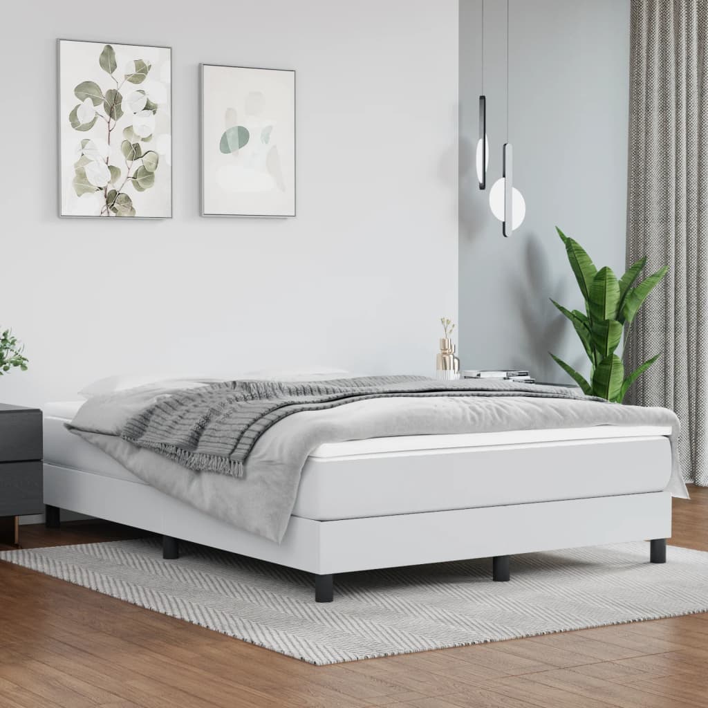Springmadras Med Pocketfjedre 80X200X20 Cm Kunstlæder
