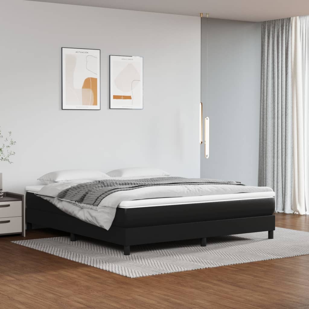 Springmadras Med Pocketfjedre 80X200X20 Cm Kunstlæder