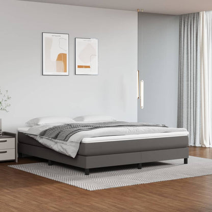 Springmadras Med Pocketfjedre 80X200X20 Cm Kunstlæder