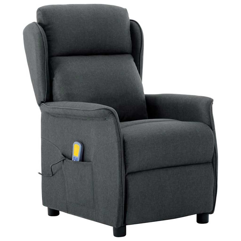 Massagestol Med Pude 93.5 X 67.5 X 101.5 Cm Stof - Variant 348350