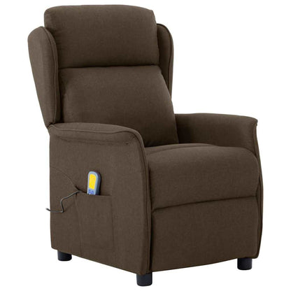 Massagestol Med Pude 93.5 X 67.5 X 101.5 Cm Stof - Hovedbillede