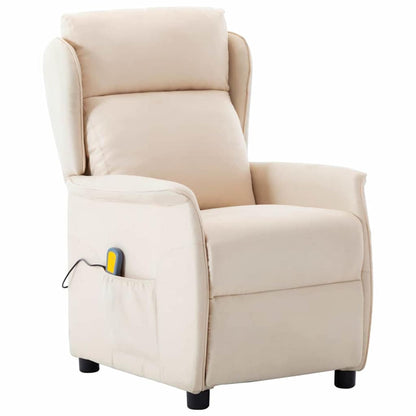 Massagestol Med Pude 93.5 X 67.5 X 101.5 Cm Stof - Variant 348358