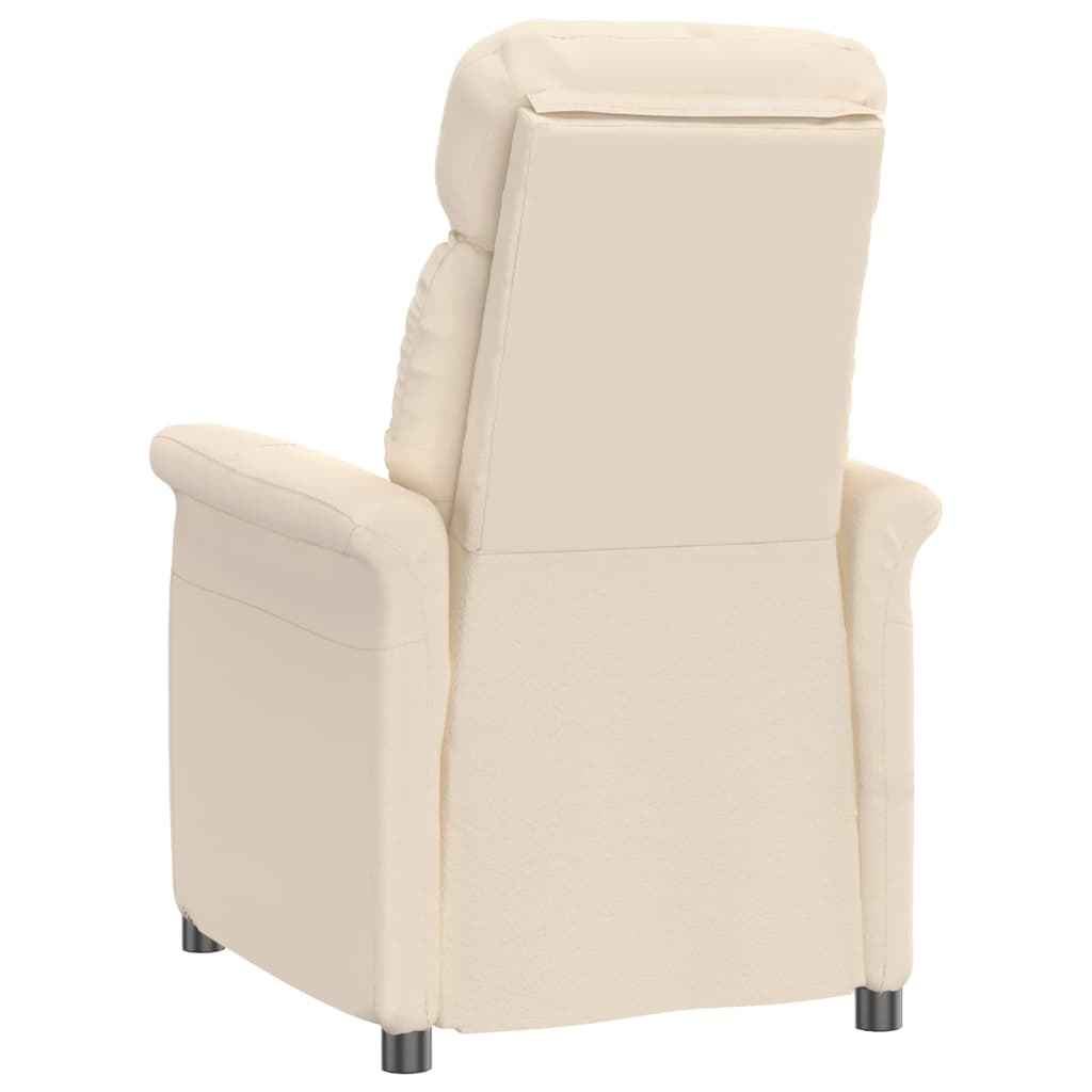 Lænestol Mikrofiberstof Beige - Billede 5