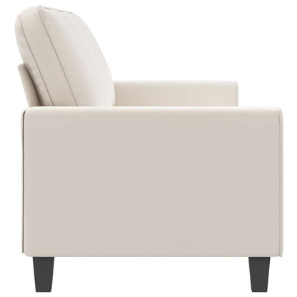 3-personers Sofa 210 Cm Mikrofiberstof Beige - Billede 4