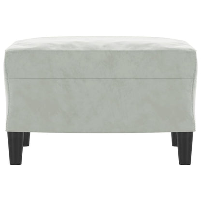 Fodskammel 60x50x41 Cm Velour Fodskammel 70x55x41 Cm Velour - Billede 3