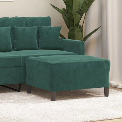 Fodskammel 60x50x41 Cm Velour Fodskammel 70x55x41 Cm Velour
