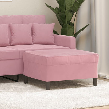 Fodskammel 60x50x41 Cm Velour Fodskammel 70x55x41 Cm Velour