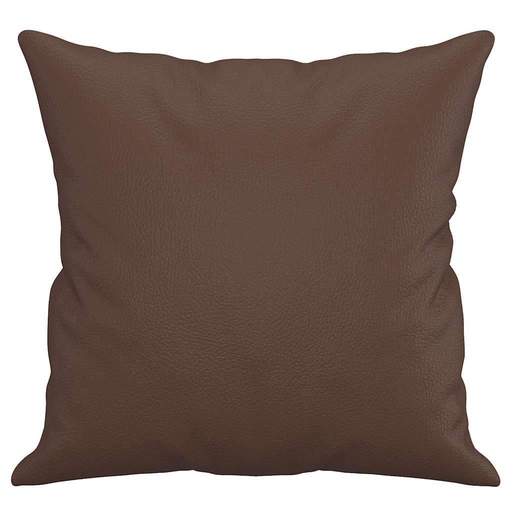 Pyntepuder 2 Stk. 40x40 Cm Kunstlæder - Billede 4