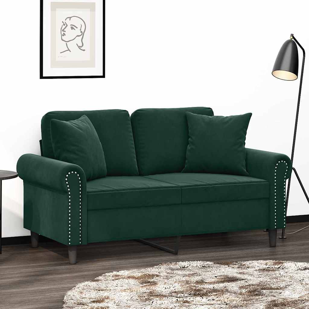 Pyntepuder 2 Stk. 40x40 Cm Velour - Variant 349487
