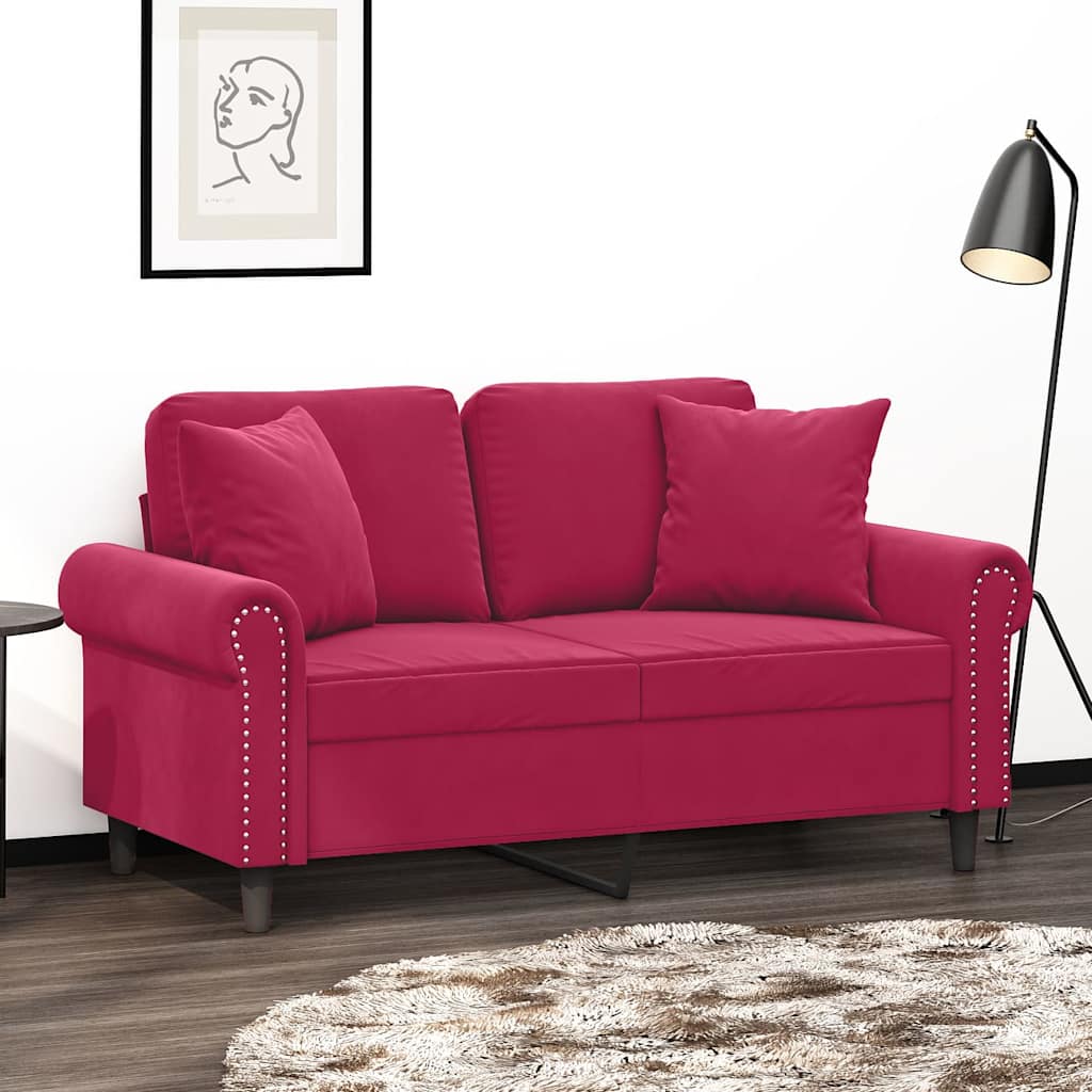 Pyntepuder 2 Stk. 40x40 Cm Velour - Variant 349489