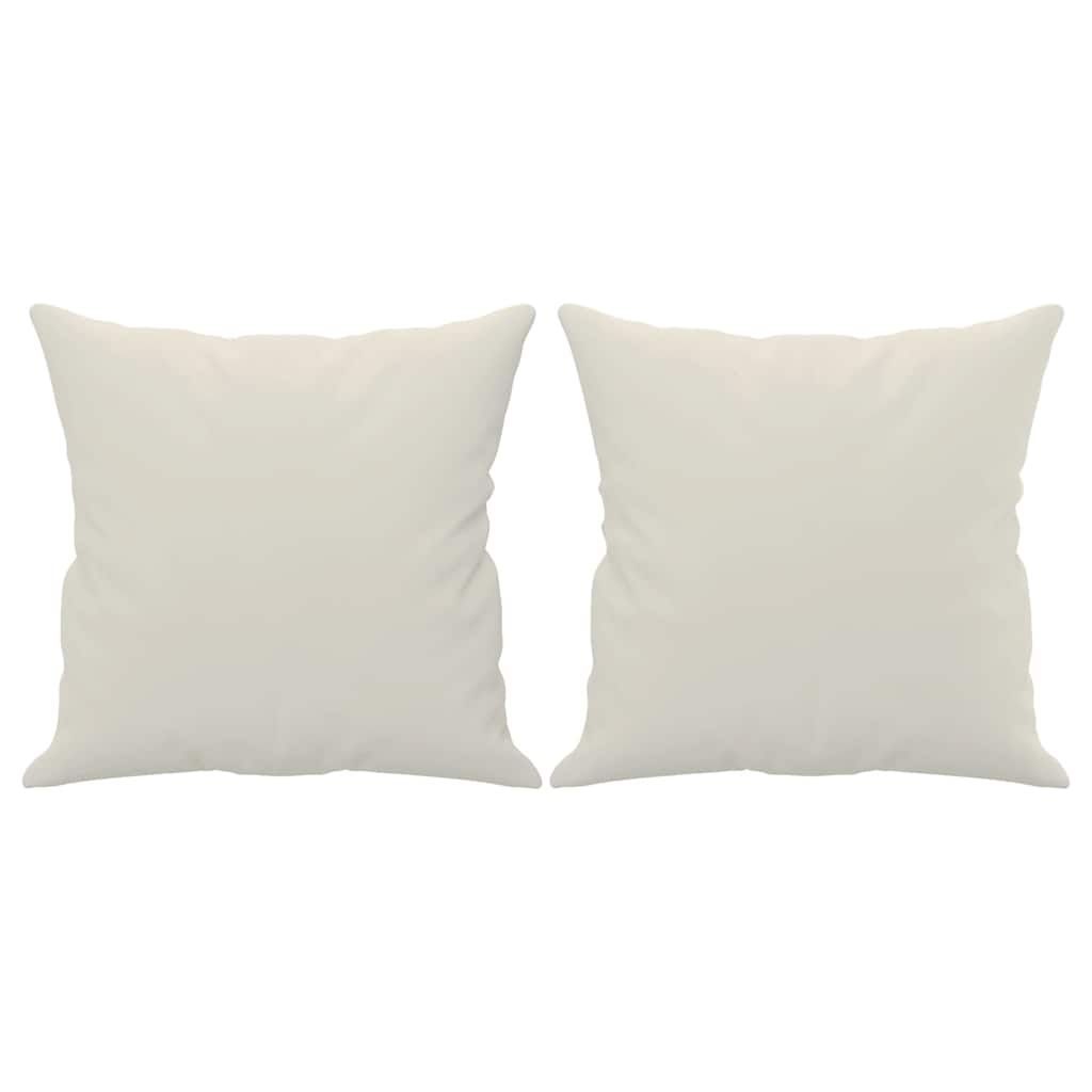 Pyntepuder 2 Stk. 40x40 Cm Velour - Billede 2
