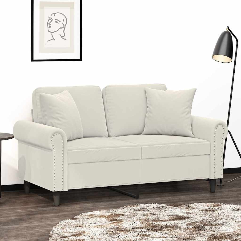 Pyntepuder 2 Stk. 40x40 Cm Velour - Hovedbillede
