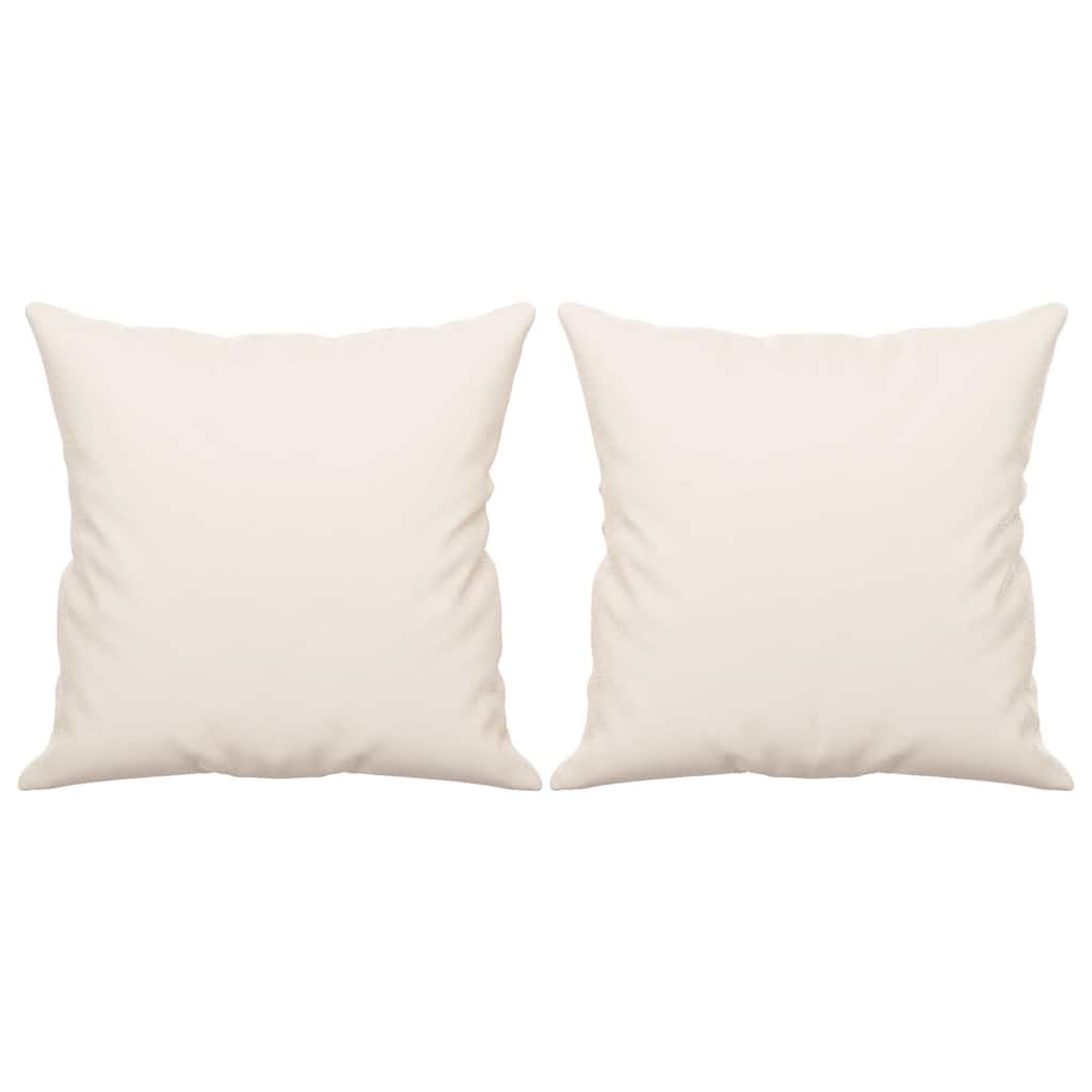 Pyntepuder 2 Stk. 40x40 Cm Mikrofiberstof - Billede 2