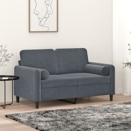 Pyntepuder 2 Stk. Ø15X50 Cm Velour