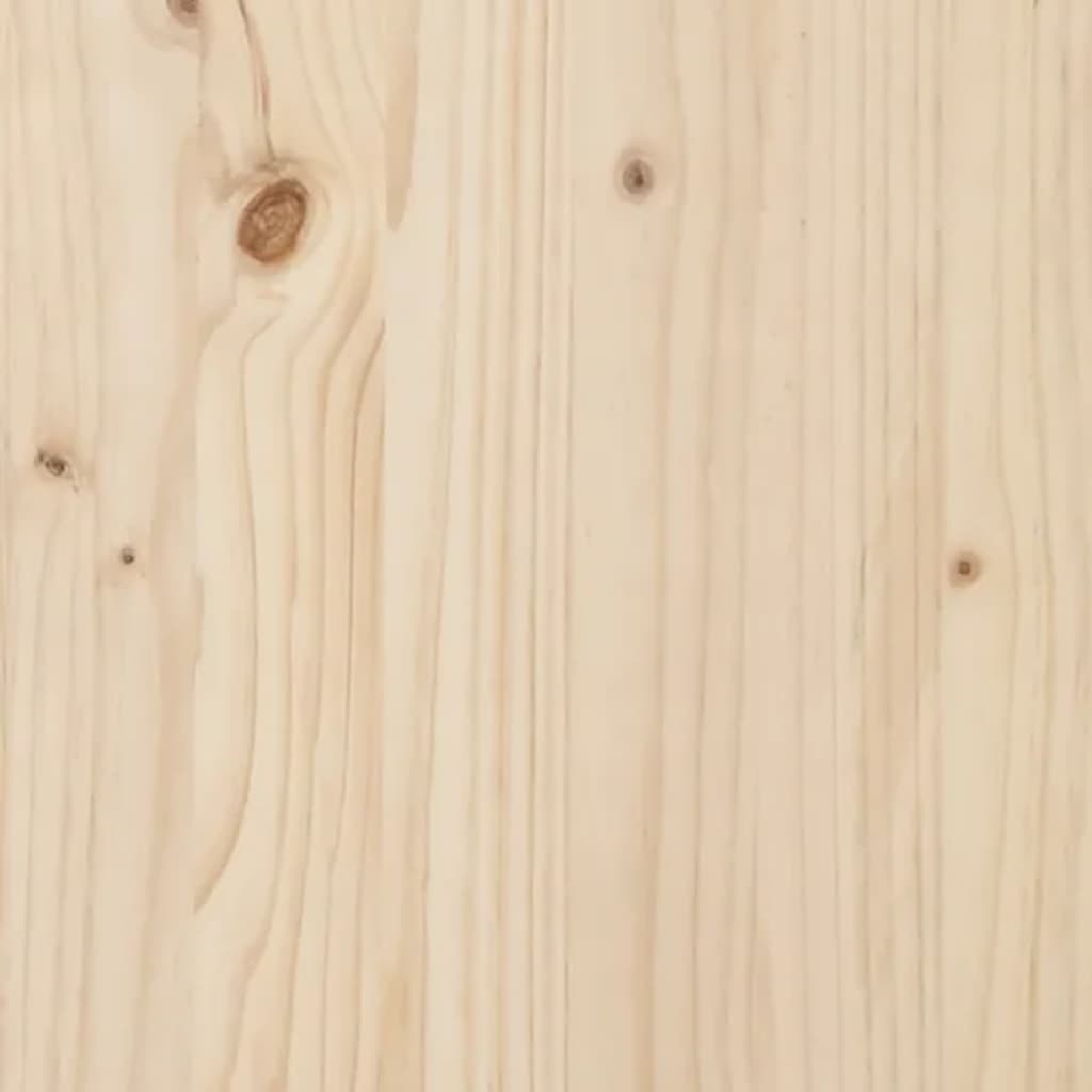 Sofabord 102x49x55 Cm Massivt Fyrretræ - Billede 10