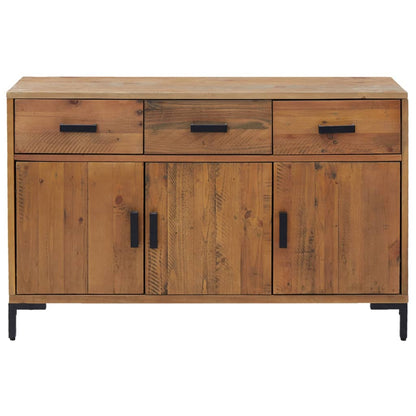 Skænk 110X35X70 Cm Massivt Fyrretræ