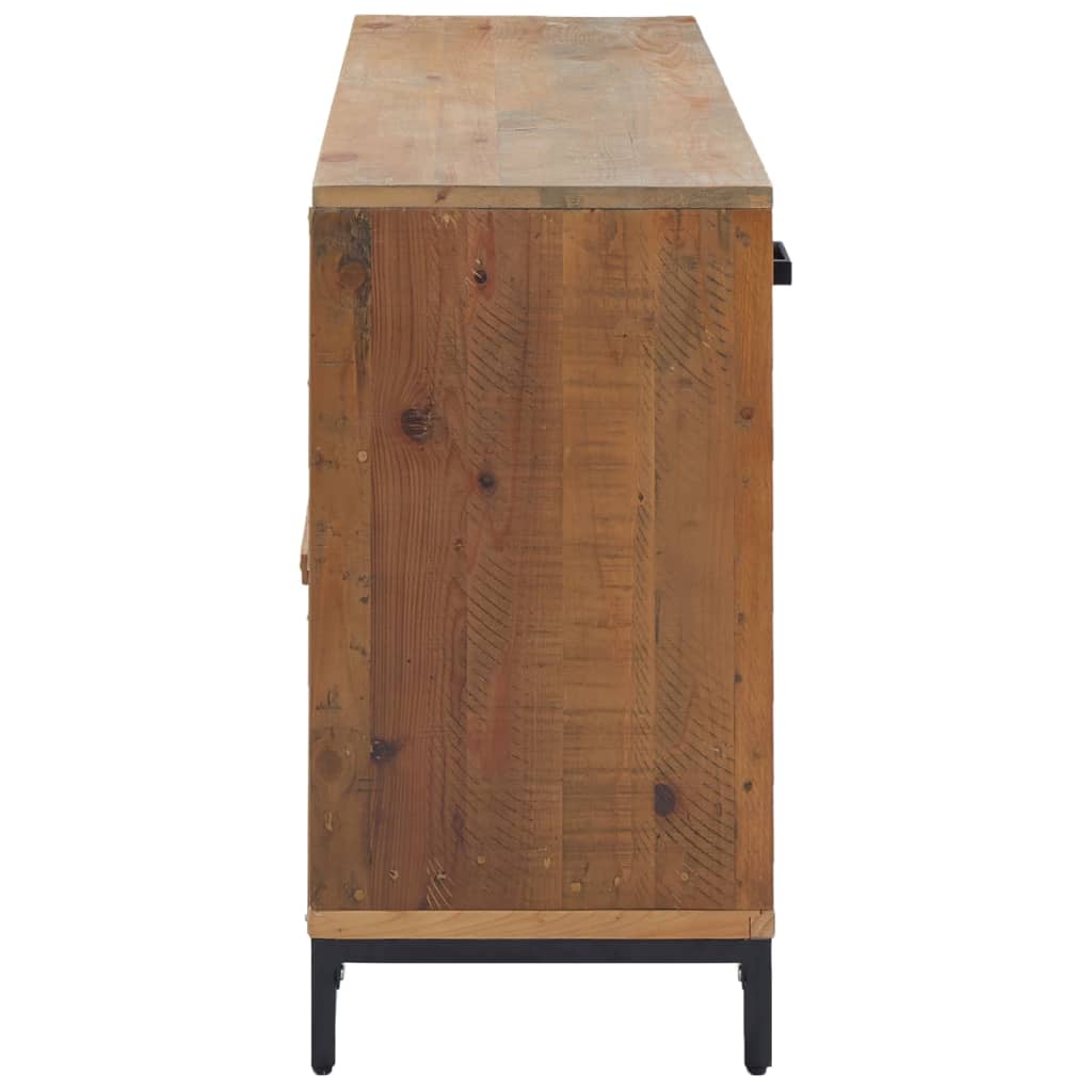 Skænk 110X35X70 Cm Massivt Fyrretræ