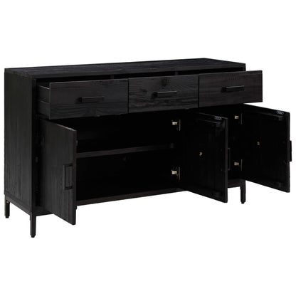 Skænk 110X35X70 Cm Massivt Fyrretræ