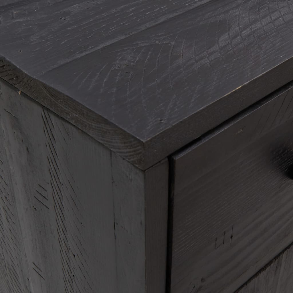 Skænk 110X35X70 Cm Massivt Fyrretræ