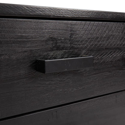 Kommode 75X35X70 Cm Massivt Fyrretræ