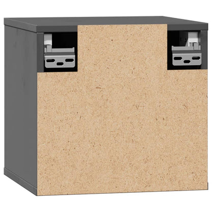 Vægskab 31,5x30x30 Cm Massivt Fyrretræ - Billede 8