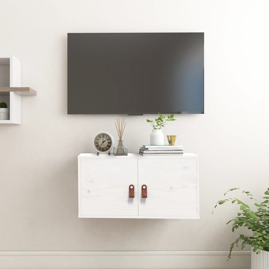 Vægskabe 60x30x30 Cm Massivt Fyrretræ - Variant 818367