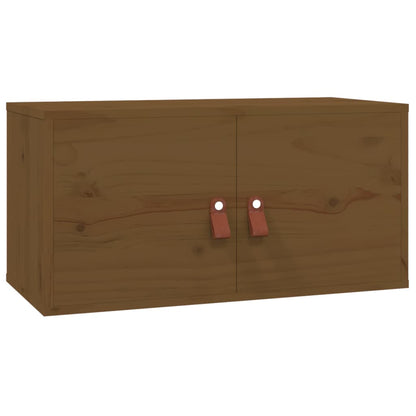 Vægskabe 60x30x30 Cm Massivt Fyrretræ - Billede 2