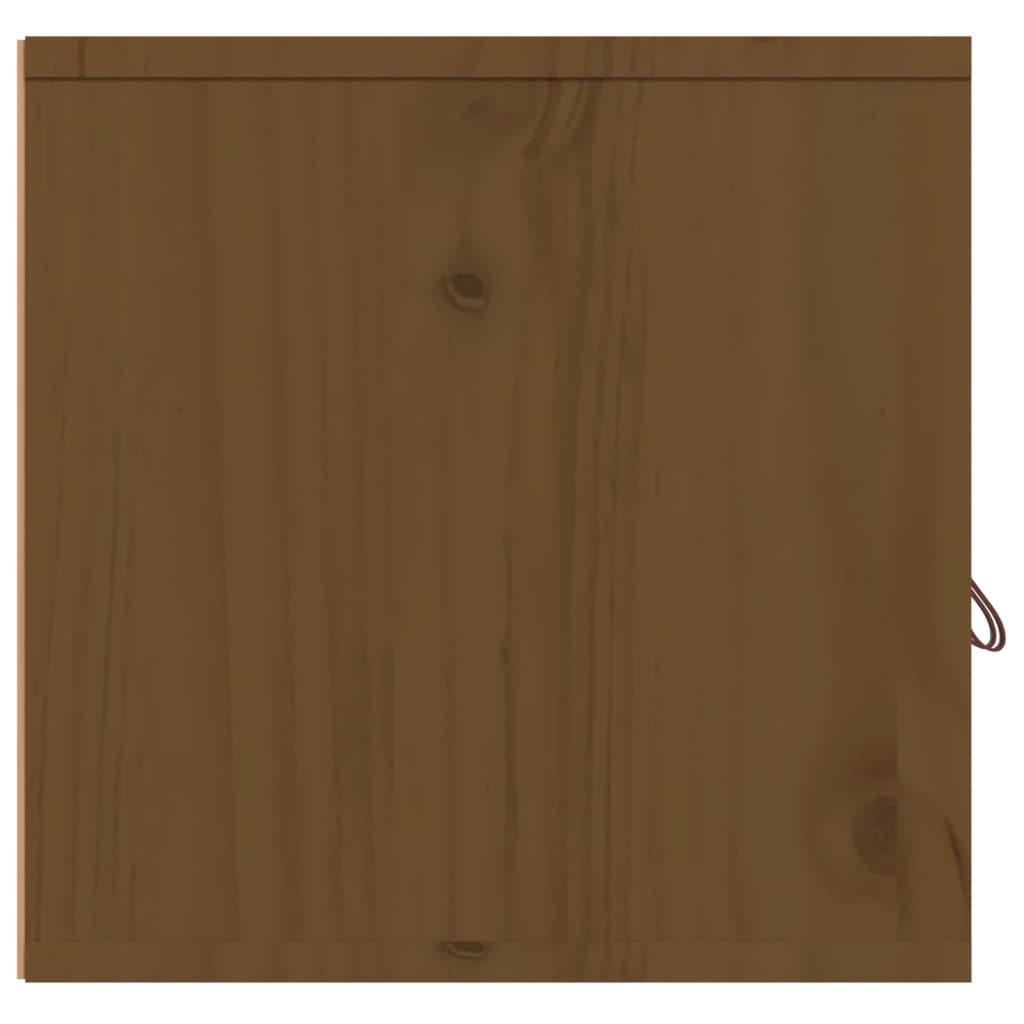Vægskabe 60x30x30 Cm Massivt Fyrretræ - Billede 6