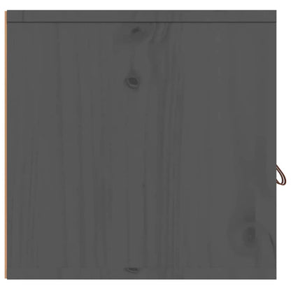 Vægskab 80x30x30 Cm Massivt Fyrretræ - Billede 8
