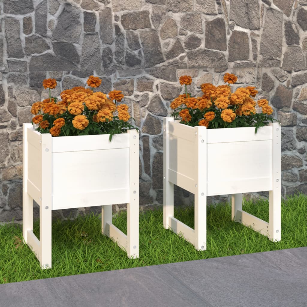Plantekasse Massivt Fyrretræ - Variant 822110