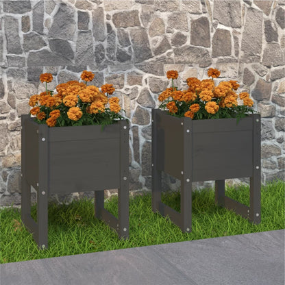 Plantekasse Massivt Fyrretræ - Variant 822112