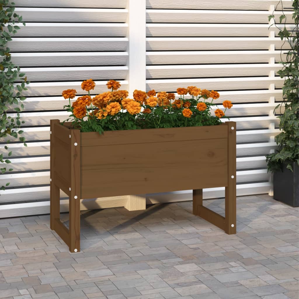 Plantekasse Massivt Fyrretræ - Variant 822120