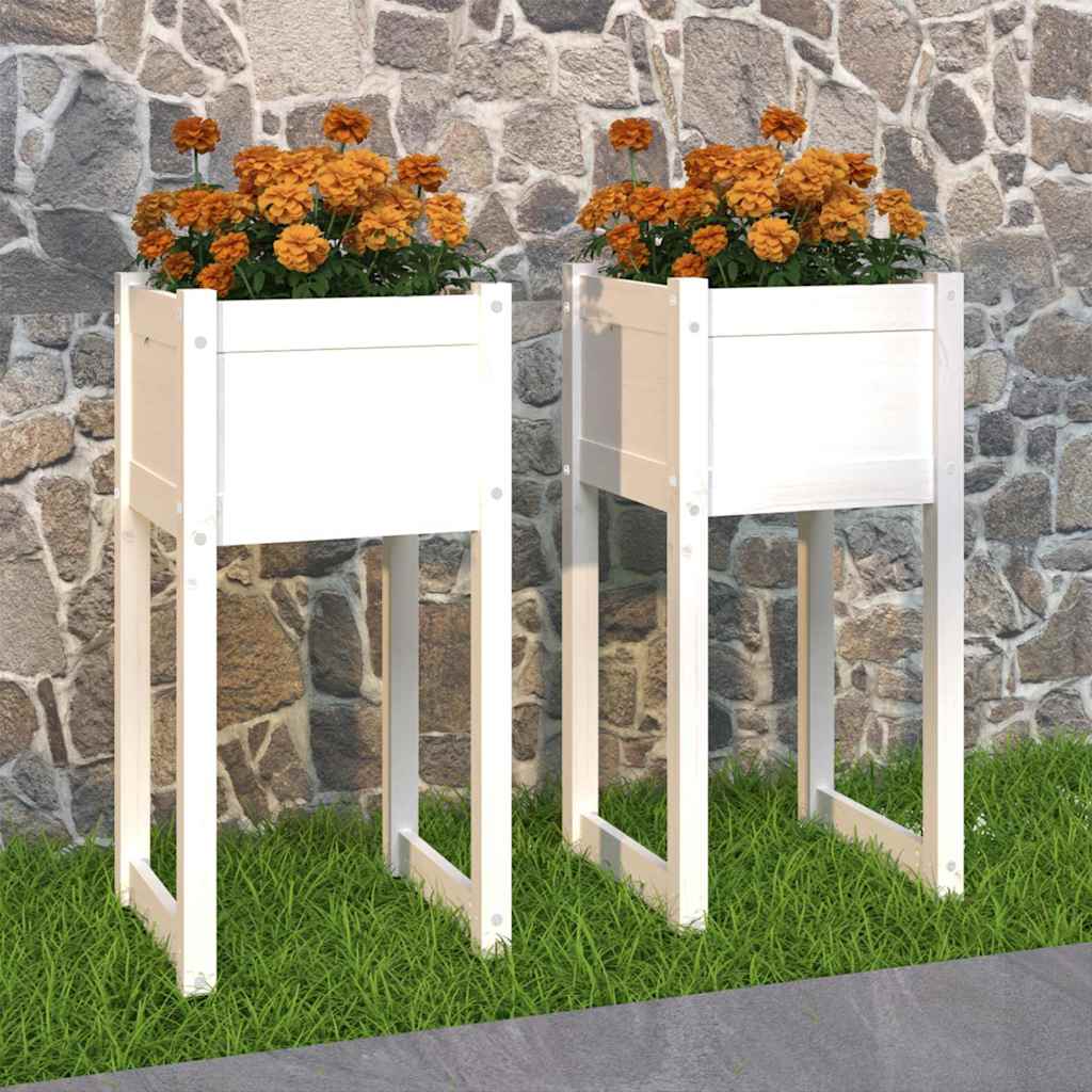 Plantekasse Massivt Fyrretræ - Variant 822125
