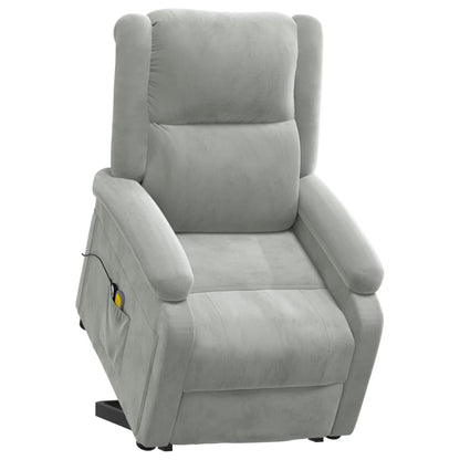 Løftestol Med Massagefunktion Velour