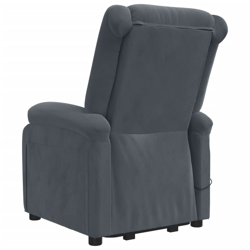 Løftestol Med Massagefunktion Velour