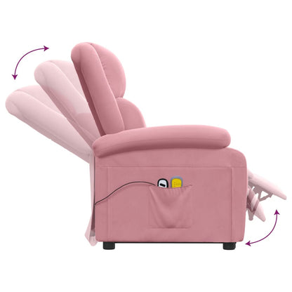 Løftestol Med Massagefunktion Velour