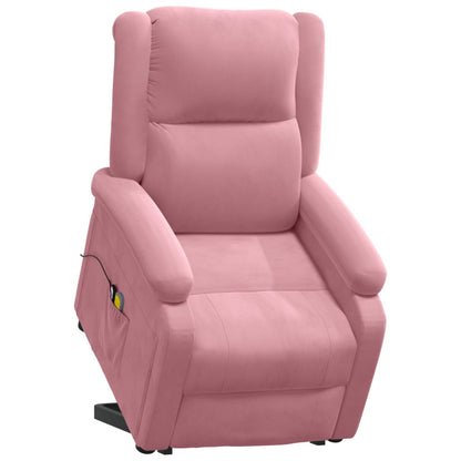 Løftestol Med Massagefunktion Velour