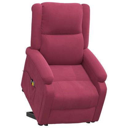 Løftestol Med Massagefunktion Velour