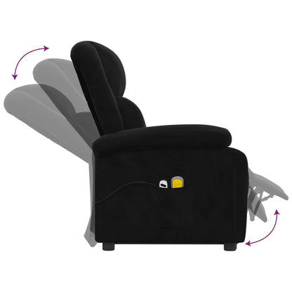 Løftestol Med Massagefunktion Velour