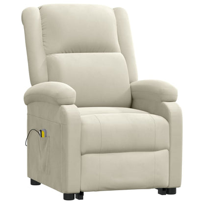 Løftestol Med Massagefunktion Velour