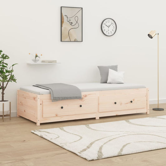 Daybed Uden Madras Massivt Fyrretræ