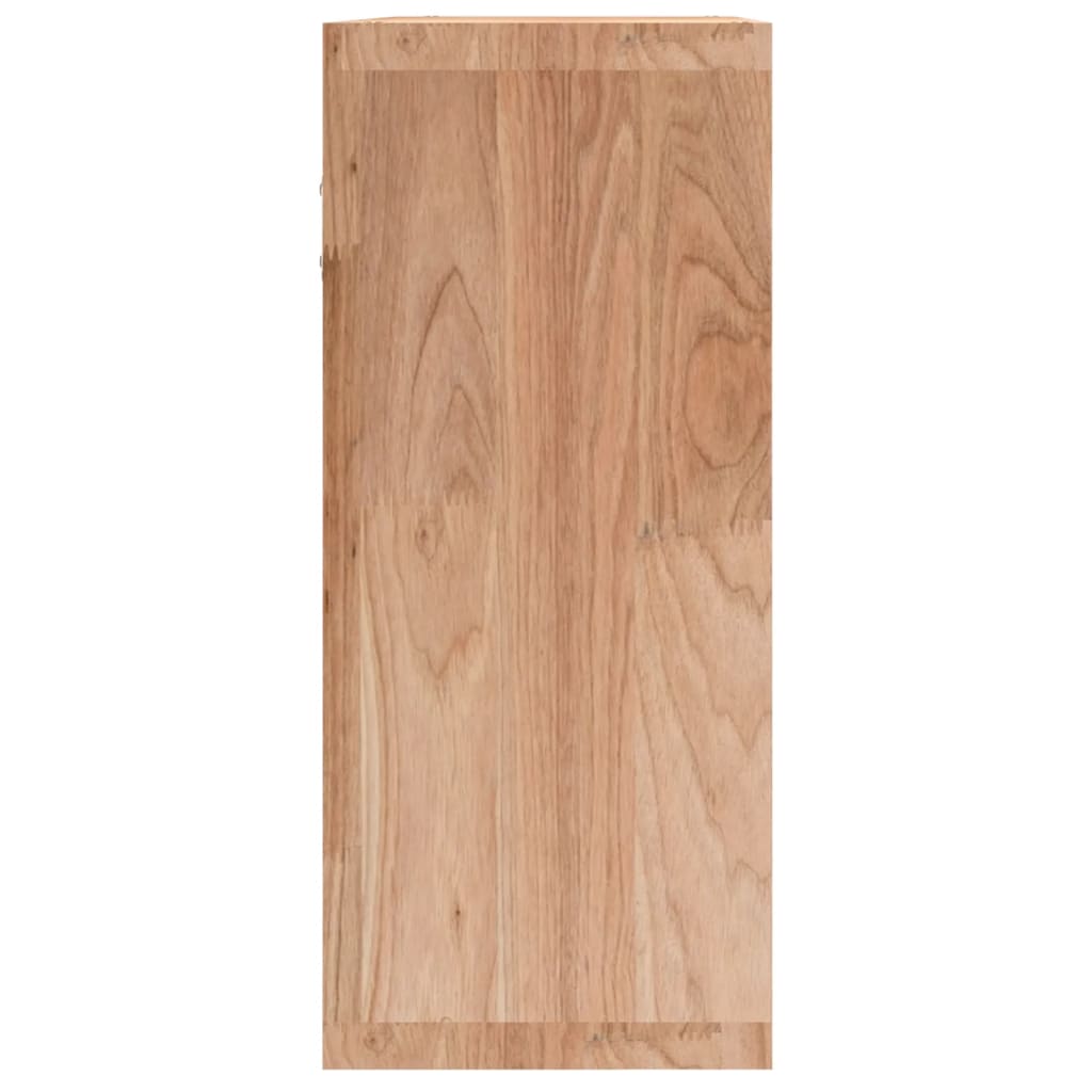 Vægskab 42x18x42 Cm Massivt Træ Valnød - Billede 6