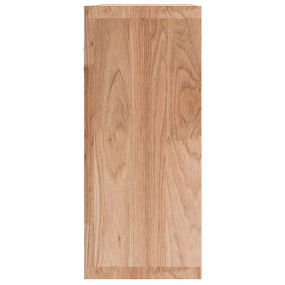 Vægskab 42x18x42 Cm Massivt Træ Valnød - Billede 6