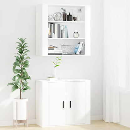Vægskab 80X33X80 Cm Konstrueret Træ