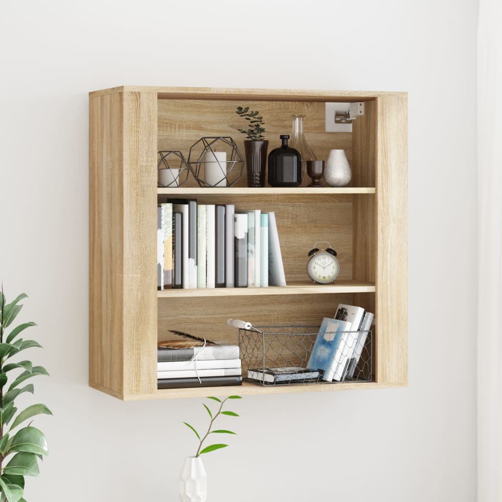Vægskab 80X33X80 Cm Konstrueret Træ